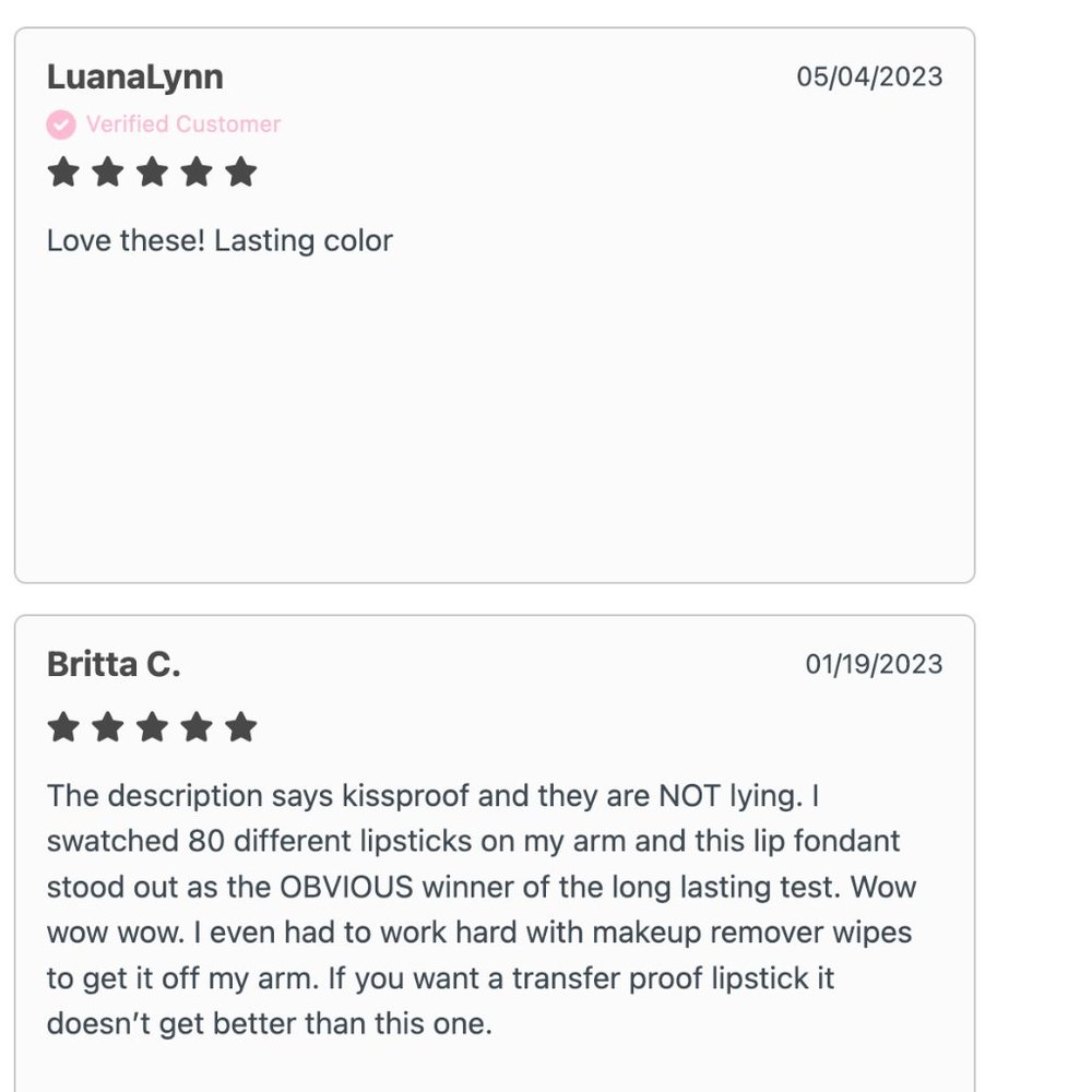 🌸 Half Caked Game Changer Lip Fondant Trio & Hot Mess Glitter Gel Pens BUNDLE - Picture 7 of 16